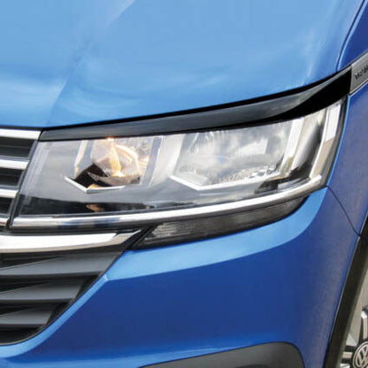VW Transporter T6.1 – Headlight Brows – Matt Black / Gloss Black