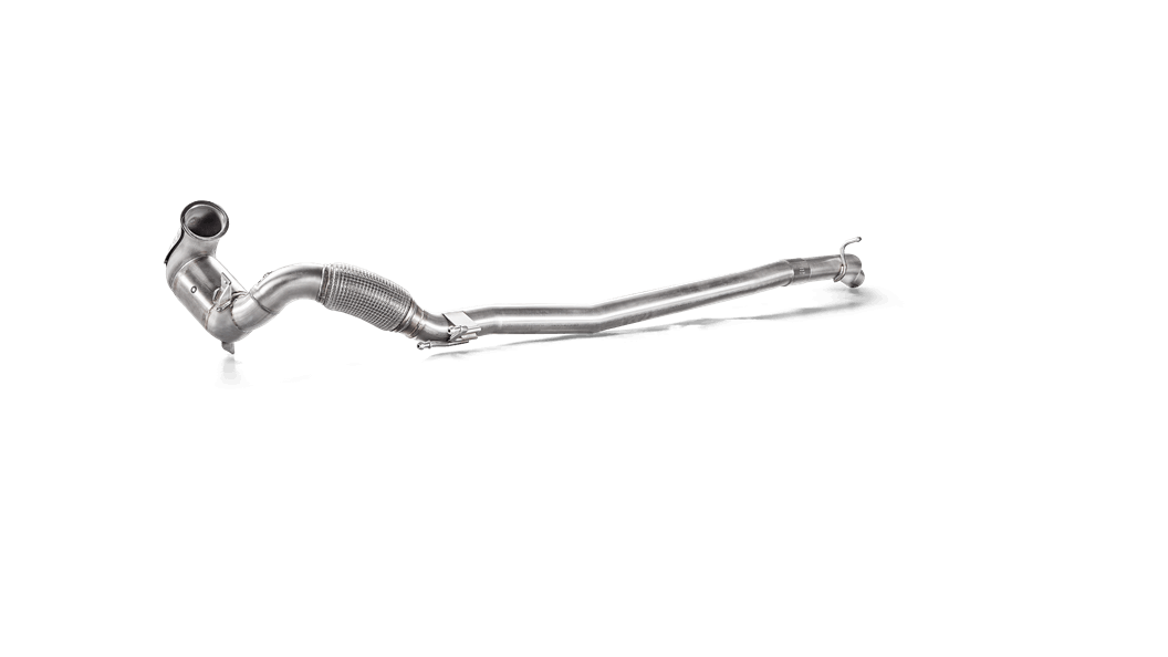 Akrapovic Downpipe / Link pipe set (SS) - Golf 7 R / S3 8V