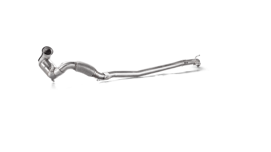 Akrapovic Downpipe / Link pipe set (SS) - Golf 7 R / S3 8V
