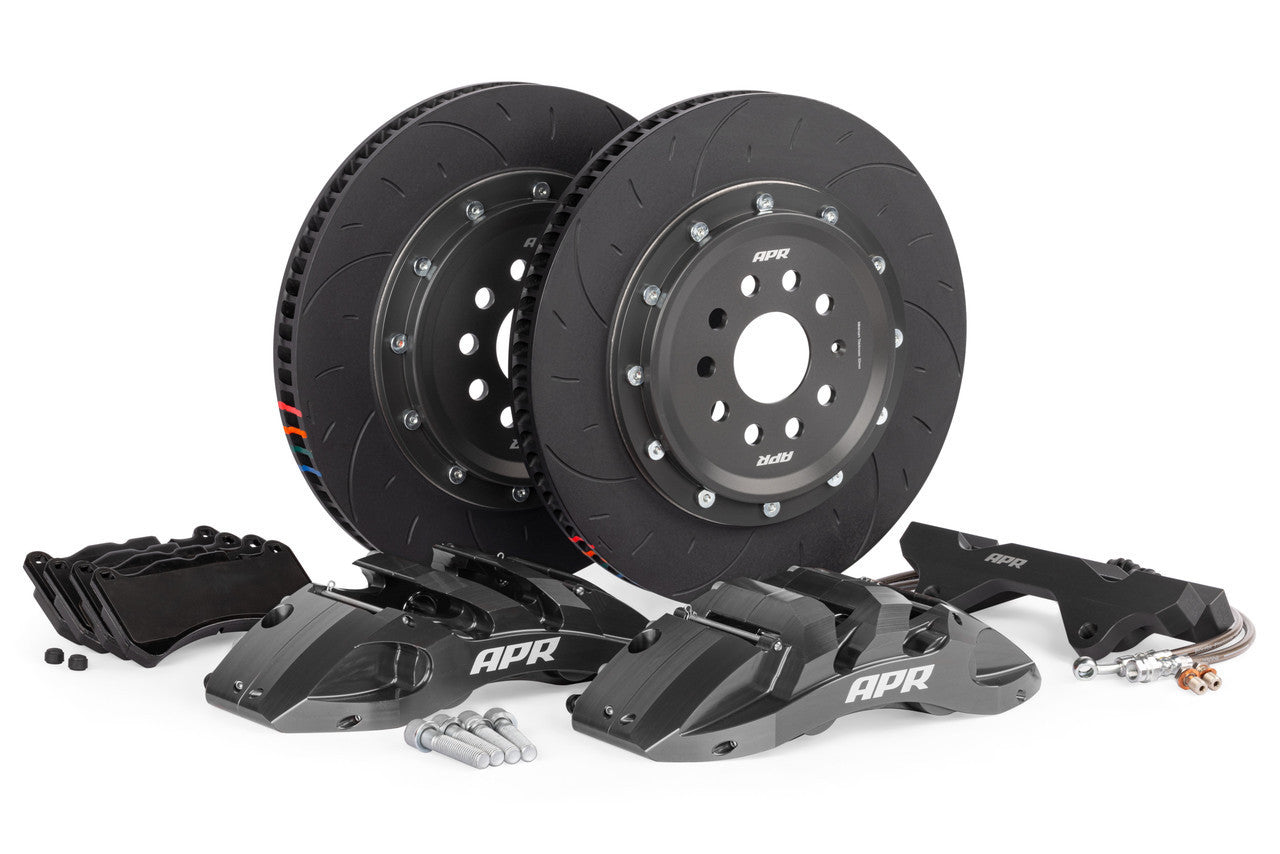 APR 370X34MM 6-Piston Big Brake Kit Front in Grey - (MQB/MQBEVO 340MM)