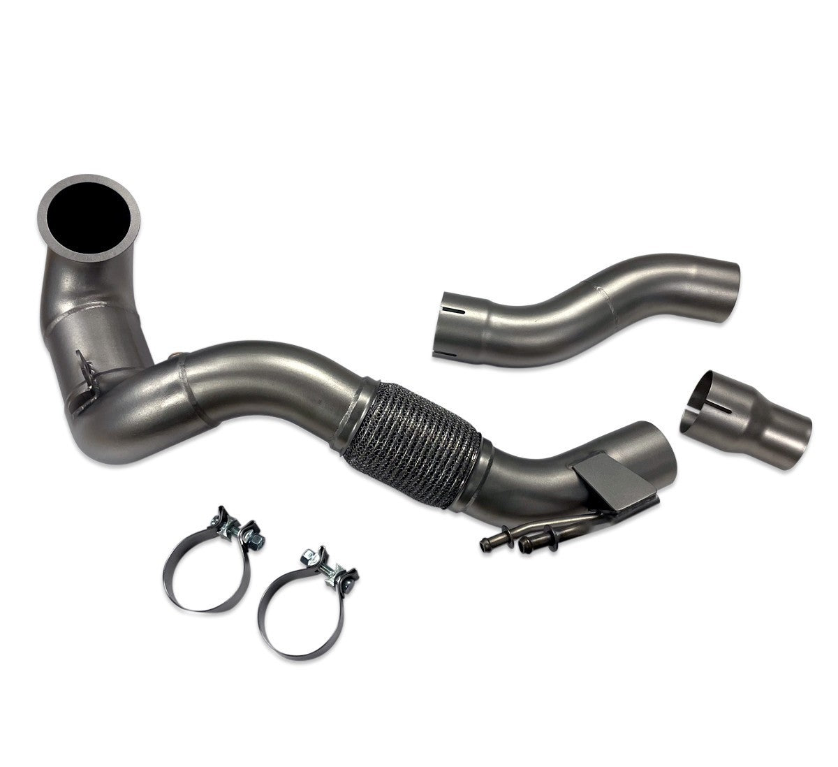 034Motorsport Cast Stainless Steel Performance Downpipe - S3 8V / Golf 7 R 4WD