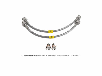 HEL Volkswagen Transporter T5 All Models (2003-) Braided Brake Lines – VW-6-435
