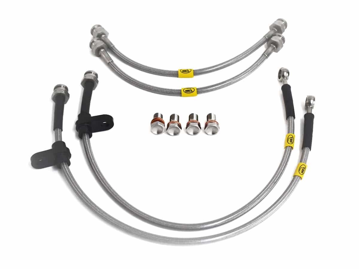 HEL Volkswagen Transporter T5 All Models (2003-) Braided Brake Lines – VW-6-435