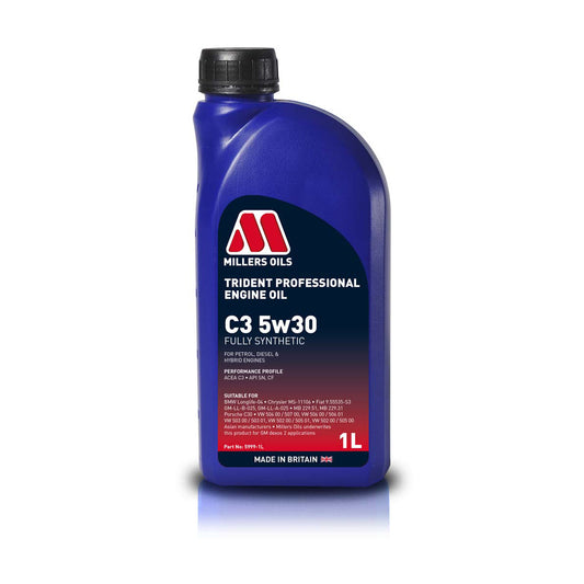 Millers Oils Trident Professional C3 Engine Oil 5w30