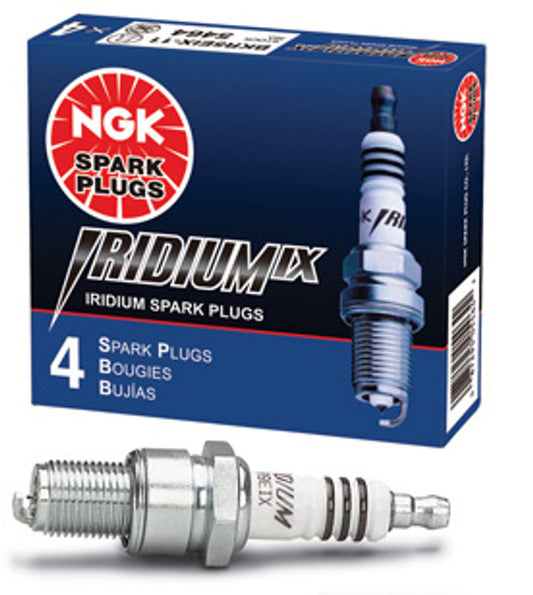NGK BKR8EIX (x4) 'Colder' Iridium Spark Plug Set - 2.0T EA113 / EA888 Gen1 & Gen2