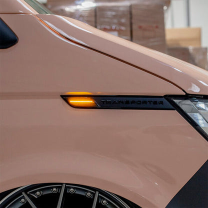 VW Transporter T6.1 – Sequential Side Repeaters – LED – Smoked