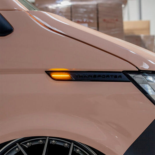 VW Transporter T6.1 – Sequential Side Repeaters – LED – Smoked