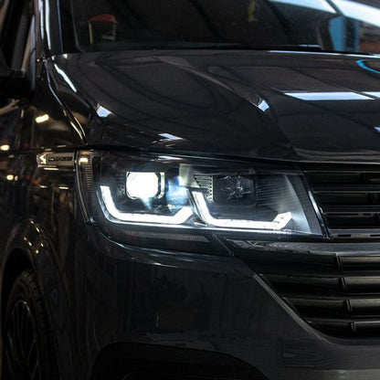 VW Transporter t6.1 Headlight Upgrade RHD chrome